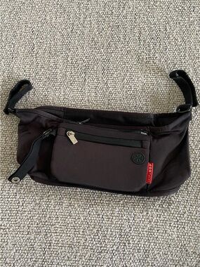 2/$10 - Skip Hop Black Belt Bag with Front Zip Pocket